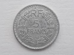 5 Francs 1946 érme, alumínium fémpénz - Franciaország 5 Francs 1946 pénzérme