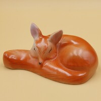 Ritka gyűjtői  Kőbányai/ Drasche  róka figura