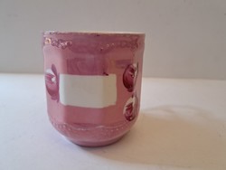Antik népi porcelán bögre