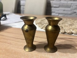 Réz Mini váza 2 db