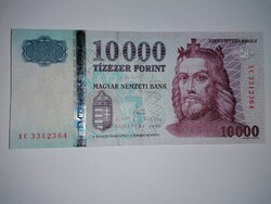 10.000,- Ft-os AC sorozatú, 2008-as bankjegy