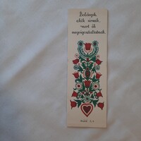 Könyvjelző /imakártya/  Máté 5,4