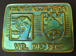 Zsolnay 1982 Kézilabda VB