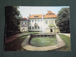 Képeslap,Balassagyarmat,Palóc múzeum látkép,részlet, 1981-