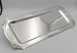 Bécsi ezüst (800) szecessziós, jugendstil tálca (552 g)