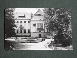 Képeslap,Balassagyarmat,Palóc múzeum látkép,részlet, 1974-