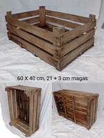 Használt amás láda, fa ládák, faláda, DIY, dekoráció, fa rekesz