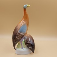 Veress Miklós Hollóházi Gyöngytyúk pár figura