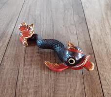 Ritka régi herendi hal figura