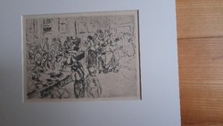 Liebermann, Max (1847-1935): Amszterdami zsidónegyed