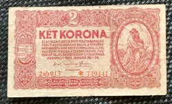 2 korona bankjegy 1920