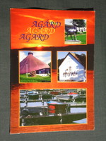 Képeslap,Velence,Agárd,mozaik,Velencei tó,strand,kemping,csárda,üdülő,hotel látkép,részlet,2000-