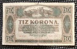 10 korona bankjegy 1920