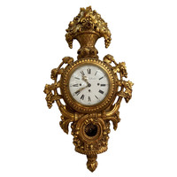 Cartrel Óra - Cartrel Óra, Fa És Laparanyozott, Bécsi, 8 Napos-M00170