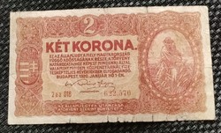 2 korona bankjegy 1920