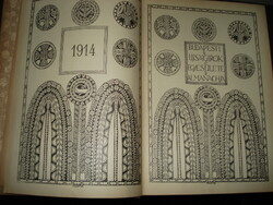 Kozma Lajos címlap Budapesti Újságírók Egyesülete Almanachja 1914
