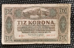 10 korona bankjegy 1920