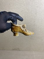 Kerámia magassarkú cipő, festett. 2120