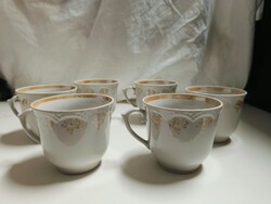 Kremgesovsky (Svetlovodsk) szovjet porcelán hatalmas méretű teás csészék - 6 db
