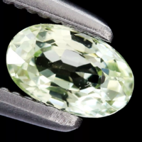 Kezeletlen, 0.39ct 5.1x3.2mm Elképesztően Ragyogó Zöld Zafír Ékkő, High-End minőség