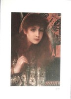 Gustav Klimt litográfiája