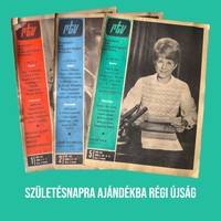 1968 február 12 - 18  /  RTV rádió és televízió újság  /  Szülilap Ssz.:  36204
