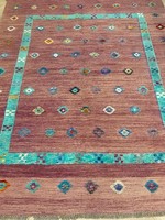 MODERN, VEGYES TECHNIKÁVAL KÉSZÜLT KILIM,192x161