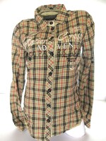 EREDETI SOCCX (CAMP DAVID) (M) ELEGÁNS KOCKÁS HOSSZÚ UJJÚ NŐI ING