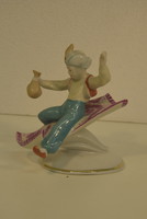 Hollóházi porcelán figura Aladdin A074