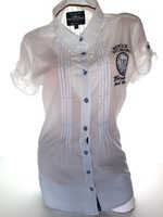 EREDETI SOCCX (CAMP DAVID) (M / L) SPORTOS ELEGÁNS RÖVID UJJÚ NŐI ING