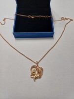 Jo Wisdom ezüst aranyozott nyaklánc