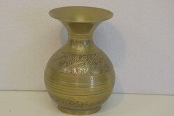 Indiai réz váza A071