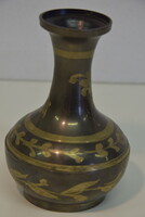 Indiai fém váza A071