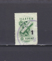 Illeték bélyeg 1957