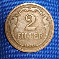 1927. 2 Fillér Magyar Királyság (1780)