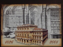 Díjjegyes levelezőlap 2001/2015. gróf Teleki József / Magyar Tudományos Akadémia bélyeg