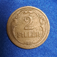 1931. 2 Fillér Magyar Királyság (1790)