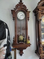 Ónémet, 1 súlyos, rövid ingás fali óra