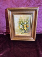 Benda Zoltán Mezei Virágok festménye