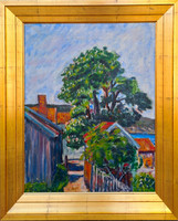 Frank Frigyes (1890 - 1976) : Szűk utca