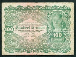Ausztria 1922 100 Korona