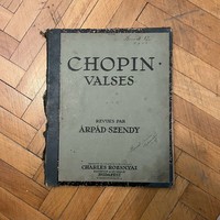 Chopin valses antik kotta Szendy Árpád
