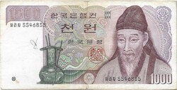 1000 won 1983 Dél Korea 1.