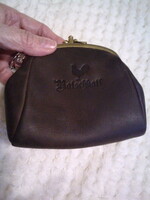 Vintage kis barna valódi bőr unisex pénztárca