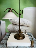 Banklámpa Tejüveg Búrával R0