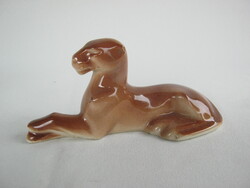 Kolibri régi Drasche porcelán puma