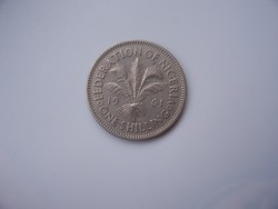 Nigeria one shilling 1961