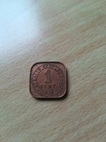 Malajzia - Malaka-szorosi Telepek (Straits Settlements) 1 Cent 1920 V. Georg