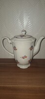 Régi kávés porcelán kiöntő ..Budapest jelzésű.