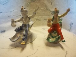 Hollóházi porcelán figura /Aladdin/